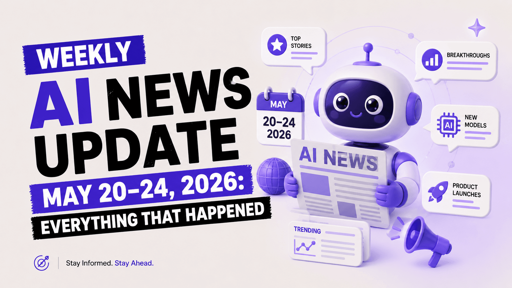 Weekly AI News Update: May 19–24, 2026