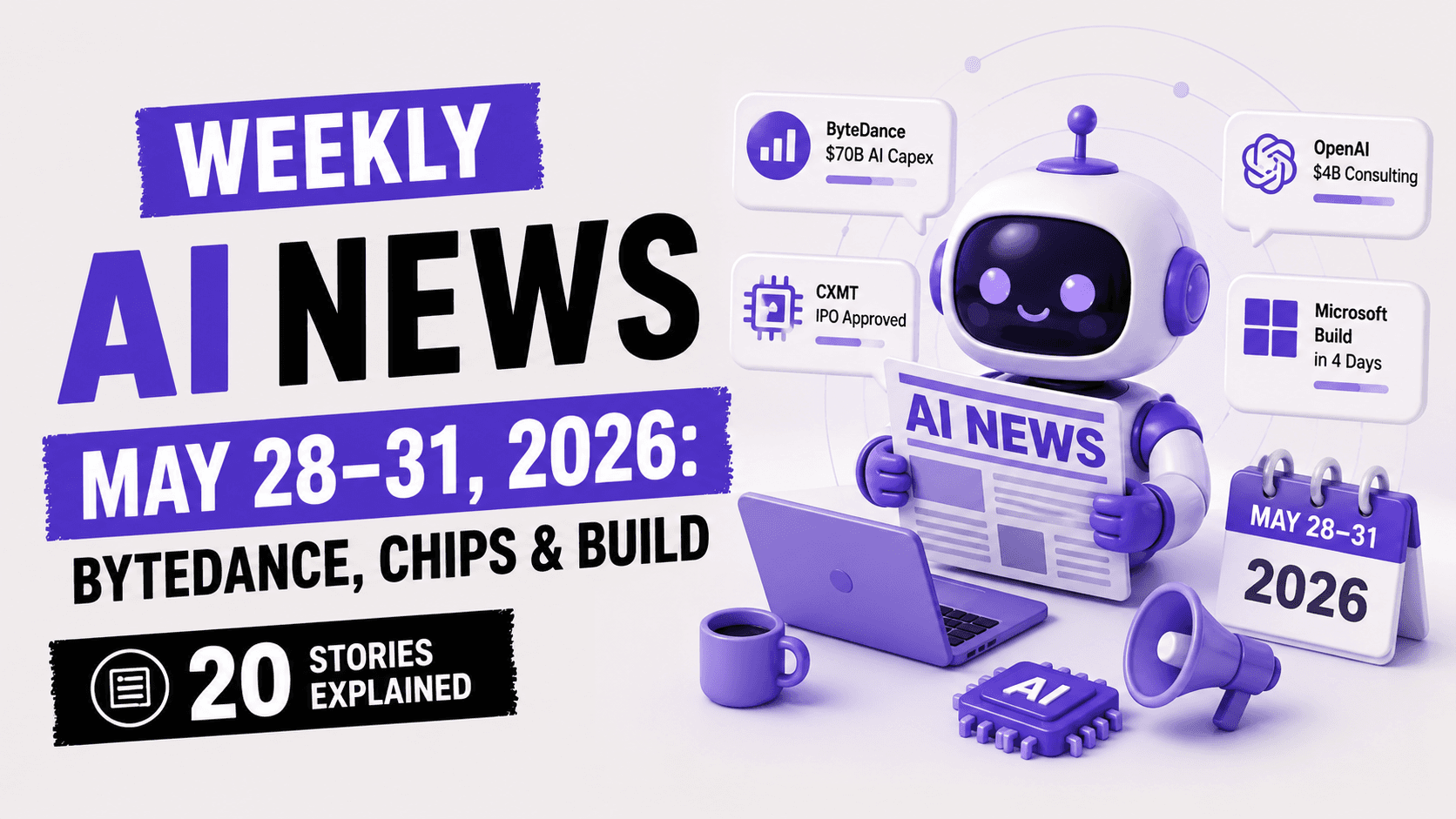 Weekly AI News: May 28-31, 2026