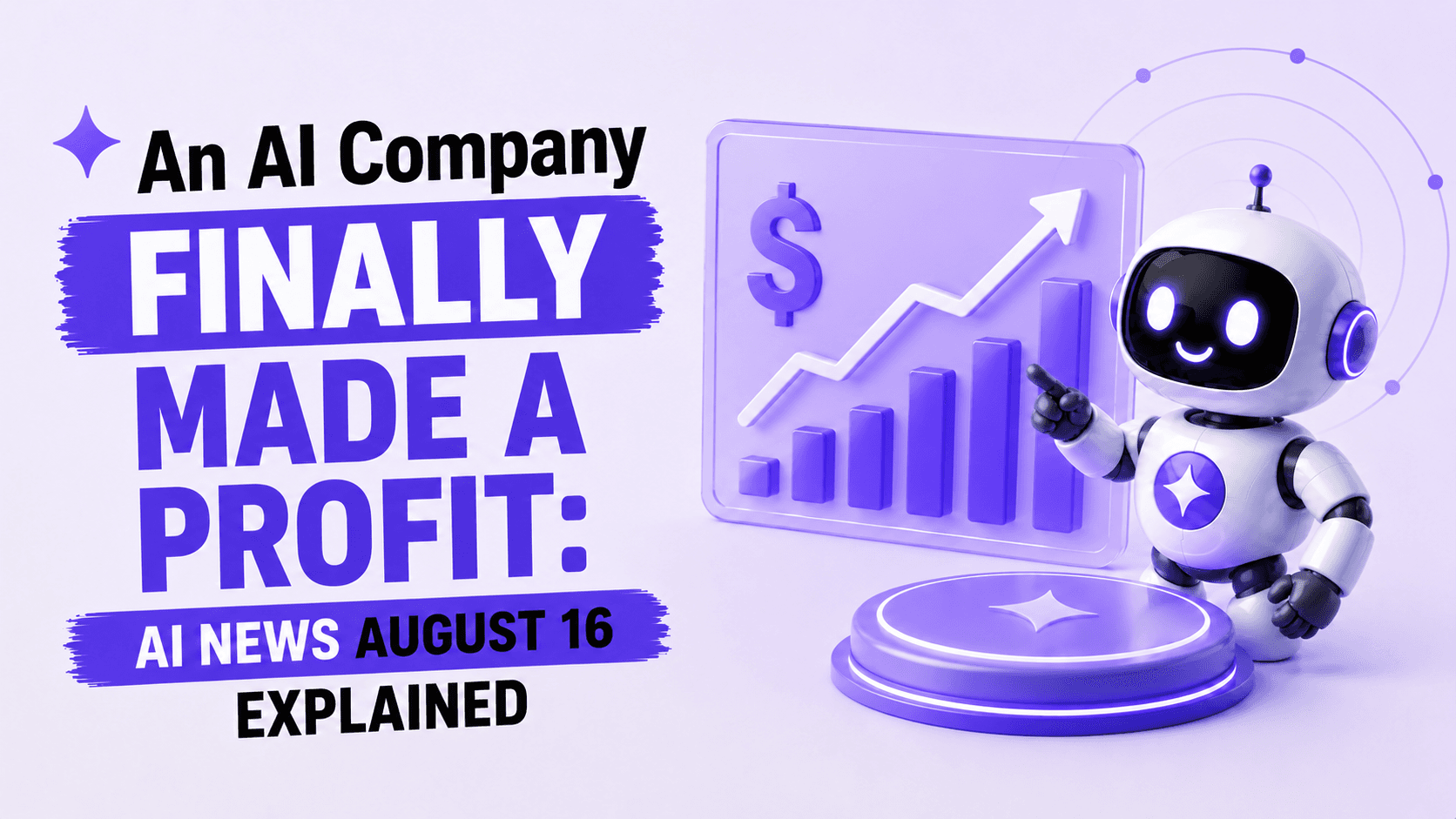 An AI Company Finally Made a Profit: AI News August 16 Explained
