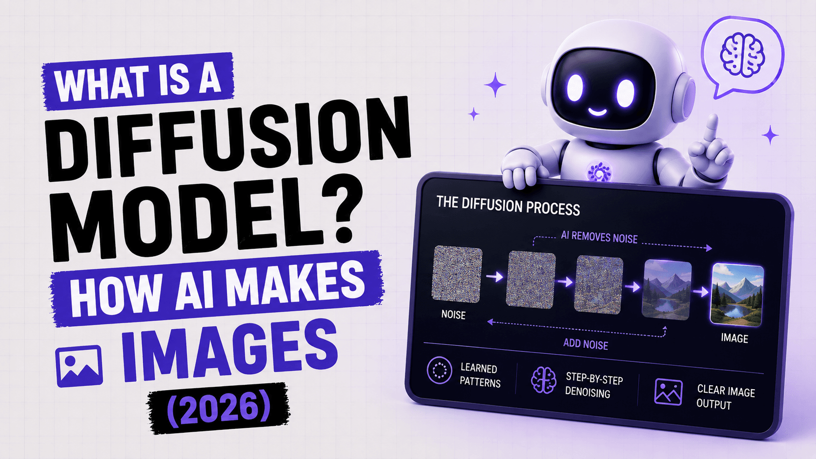 What Is a Diffusion Model? How AI Makes Images (2026)
