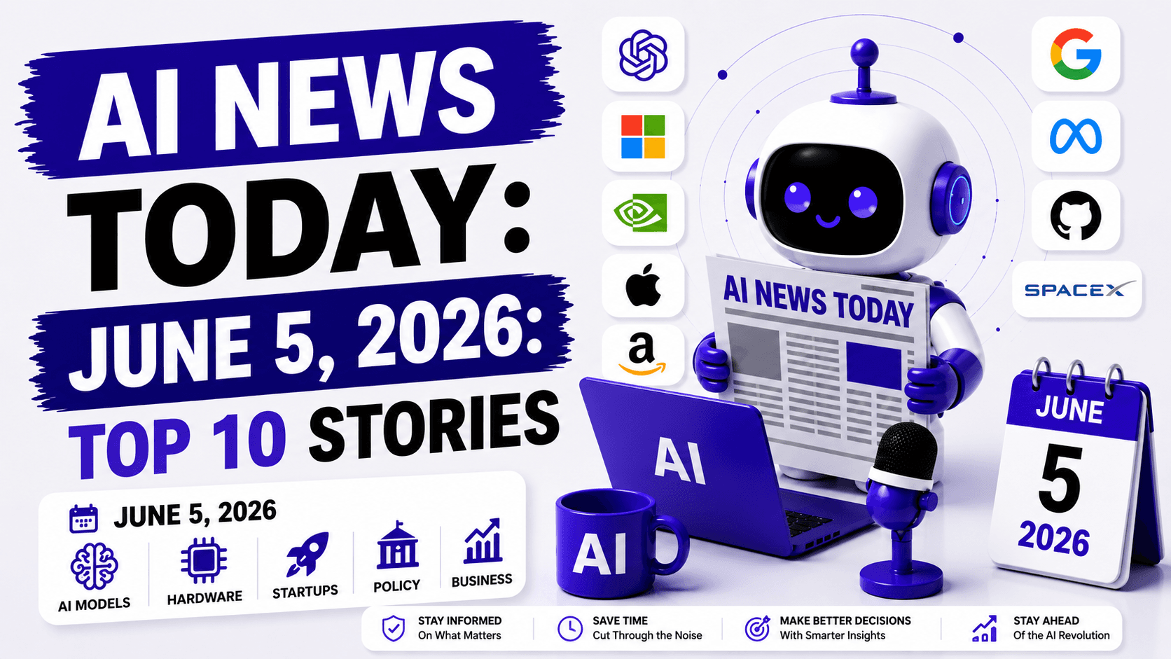 AI News Today: Top 10 AI Stories - June 5, 2026