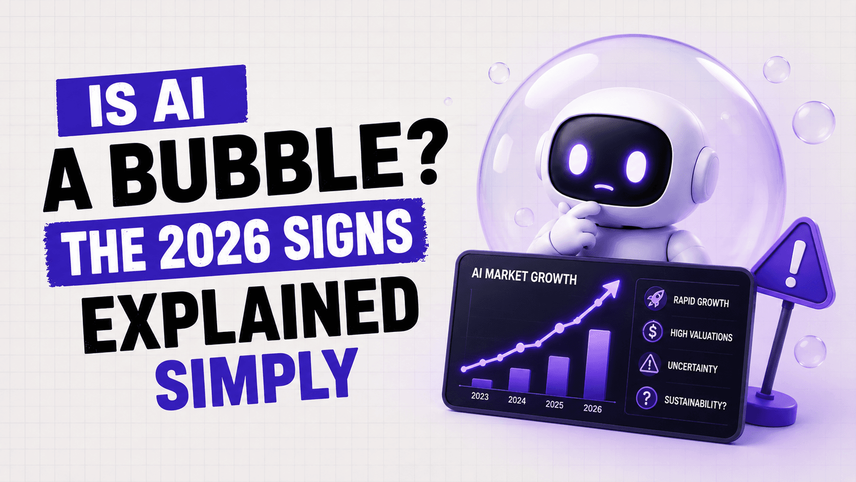 Is AI a Bubble? The 2026 Signs Explained Simply