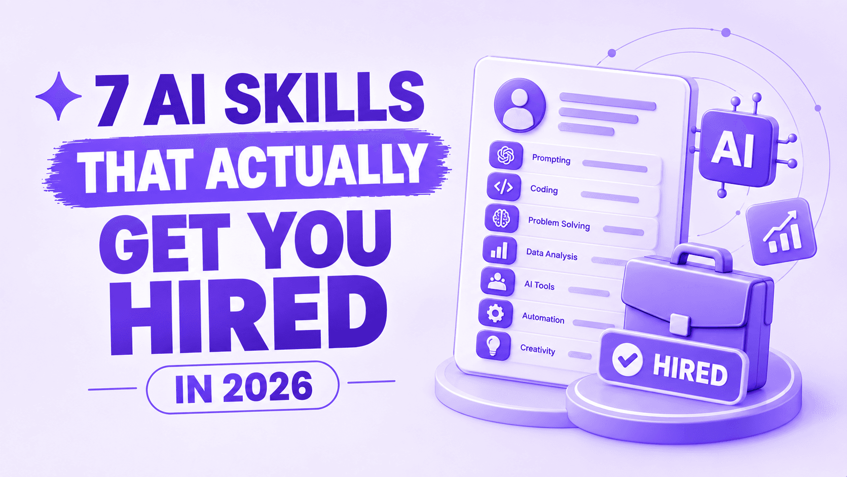 7 AI Skills That Actually Get You Hired in 2026