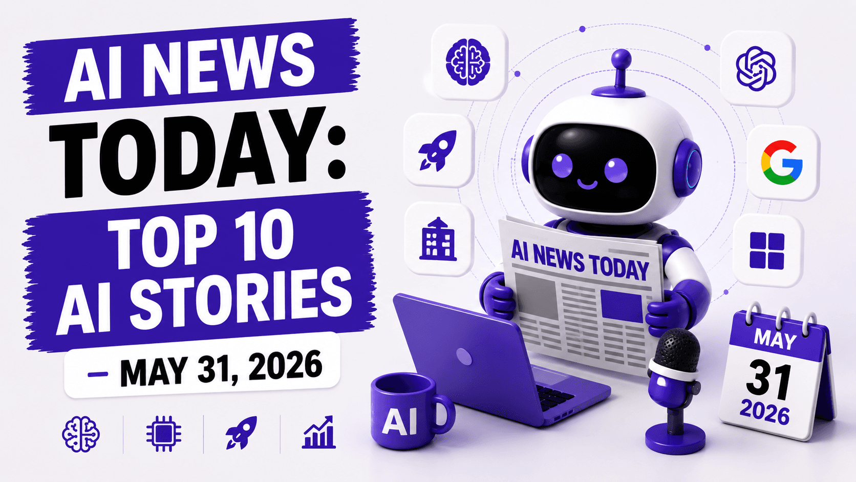 AI News Today: Top 10 AI Stories - May 31, 2026