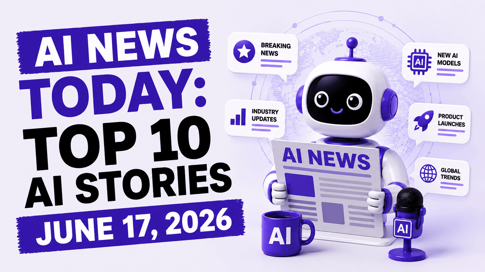 AI News Today: Top 10 AI Stories - June 17, 2026